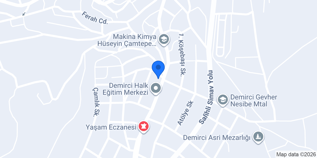 Gözde Fidan ve Çiçekçilik konumu