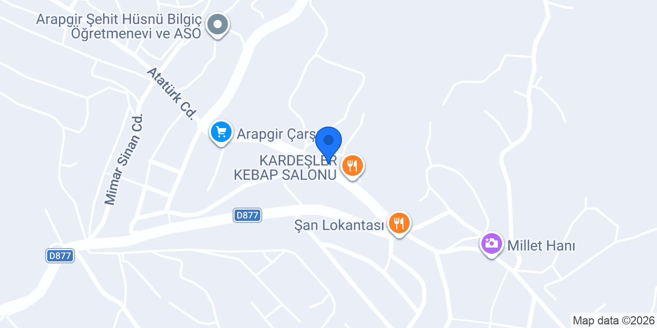 Diş Hekimi Tarık Çerkez konumu