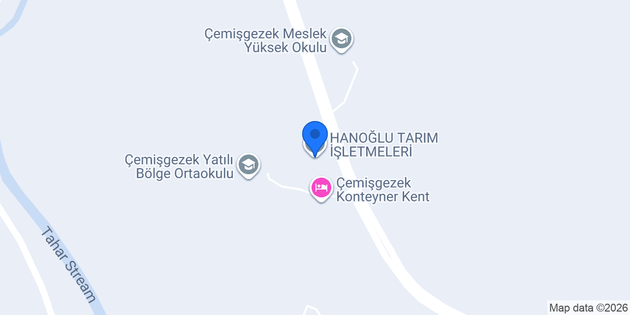 HANOĞLU TARIM İŞLETMELERİ konumu