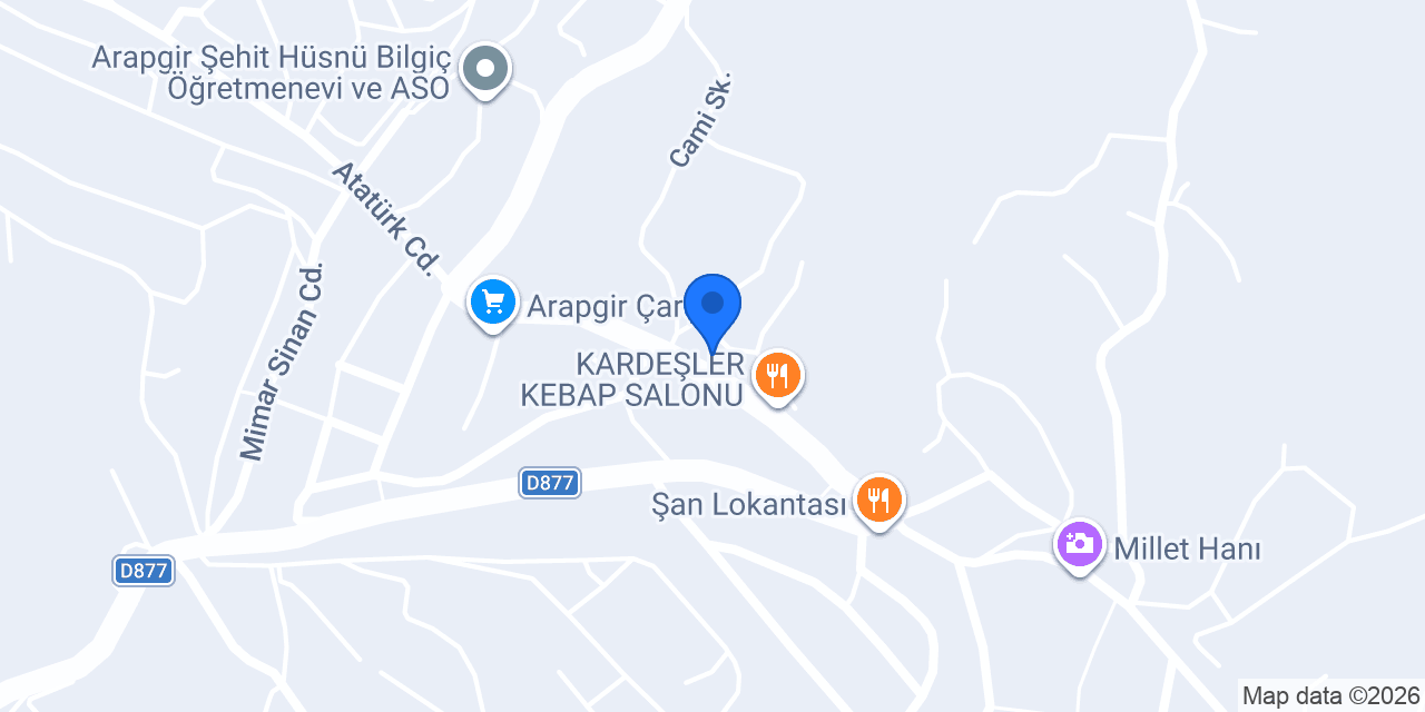 Arapgir Eczanesi konumu