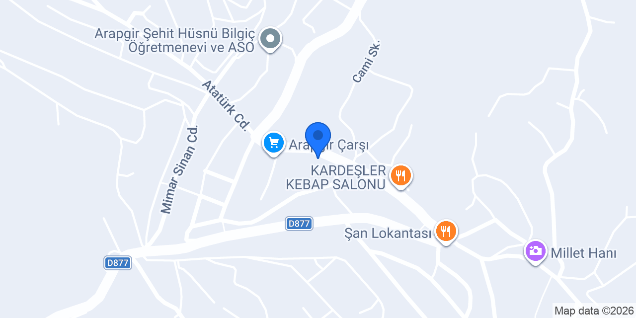 Tezcan Oto Yedek Parça konumu