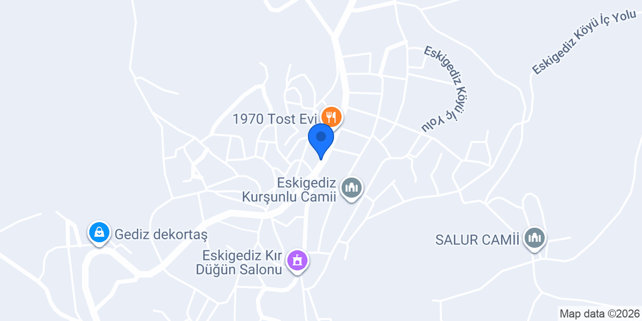 Tezar GIDA konumu