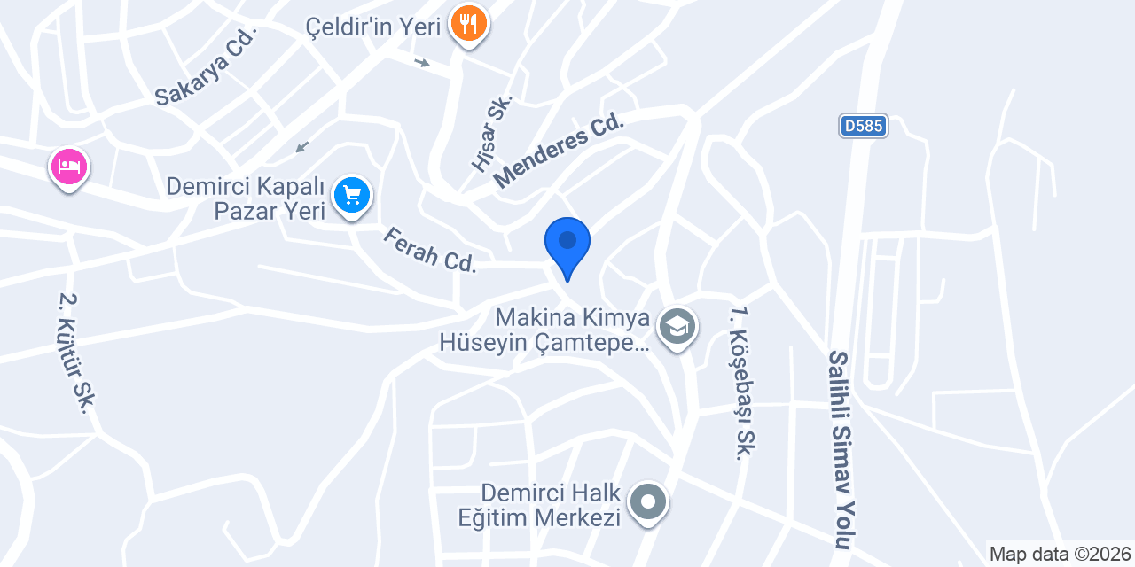 Çakır elektrik konumu