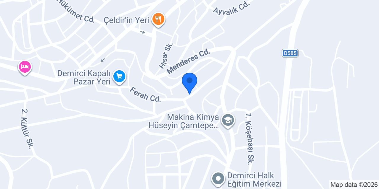 ERHAN VETERİNER KLİNİĞİ konumu