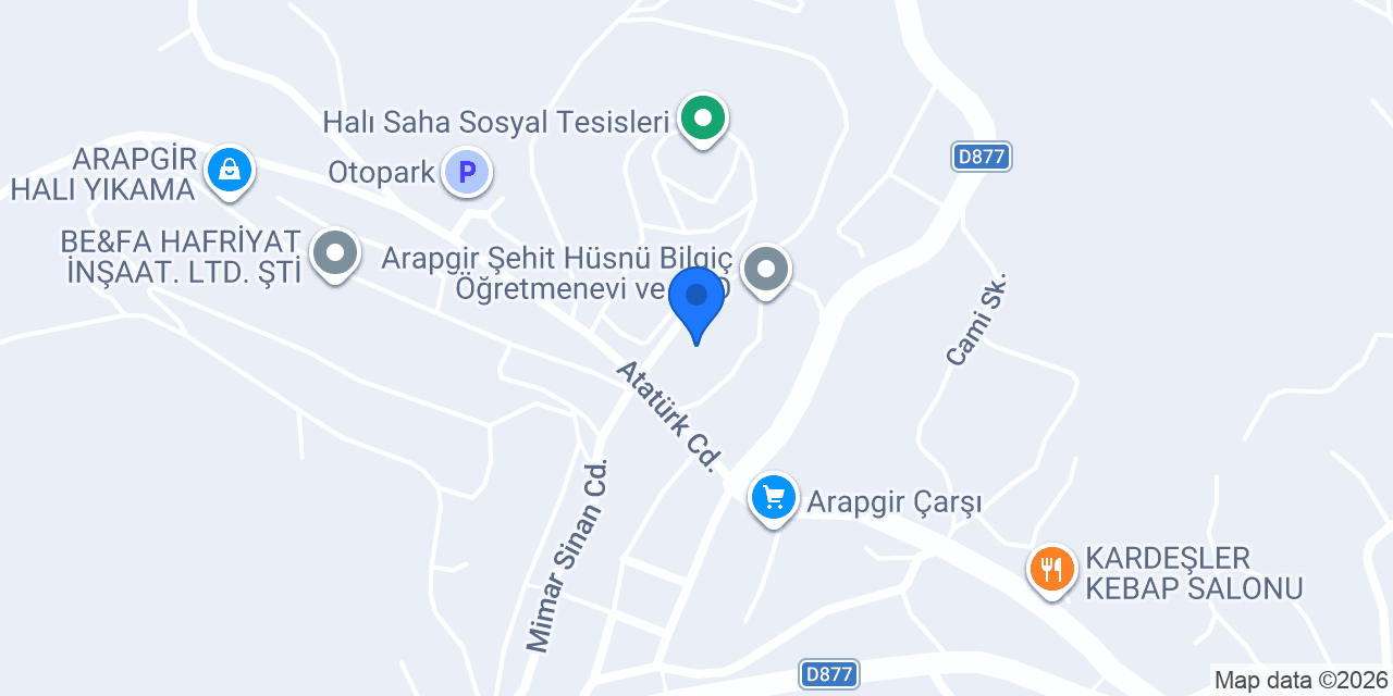 H.Sadık Polat Ortaokulu konumu