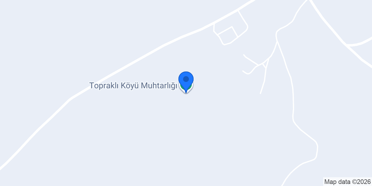 Topraklı Köyü Muhtarlığı konumu