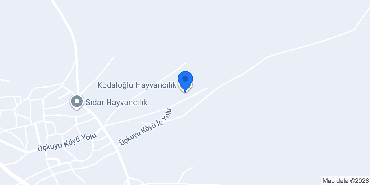 Kodaloğlu Hayvancılık konumu