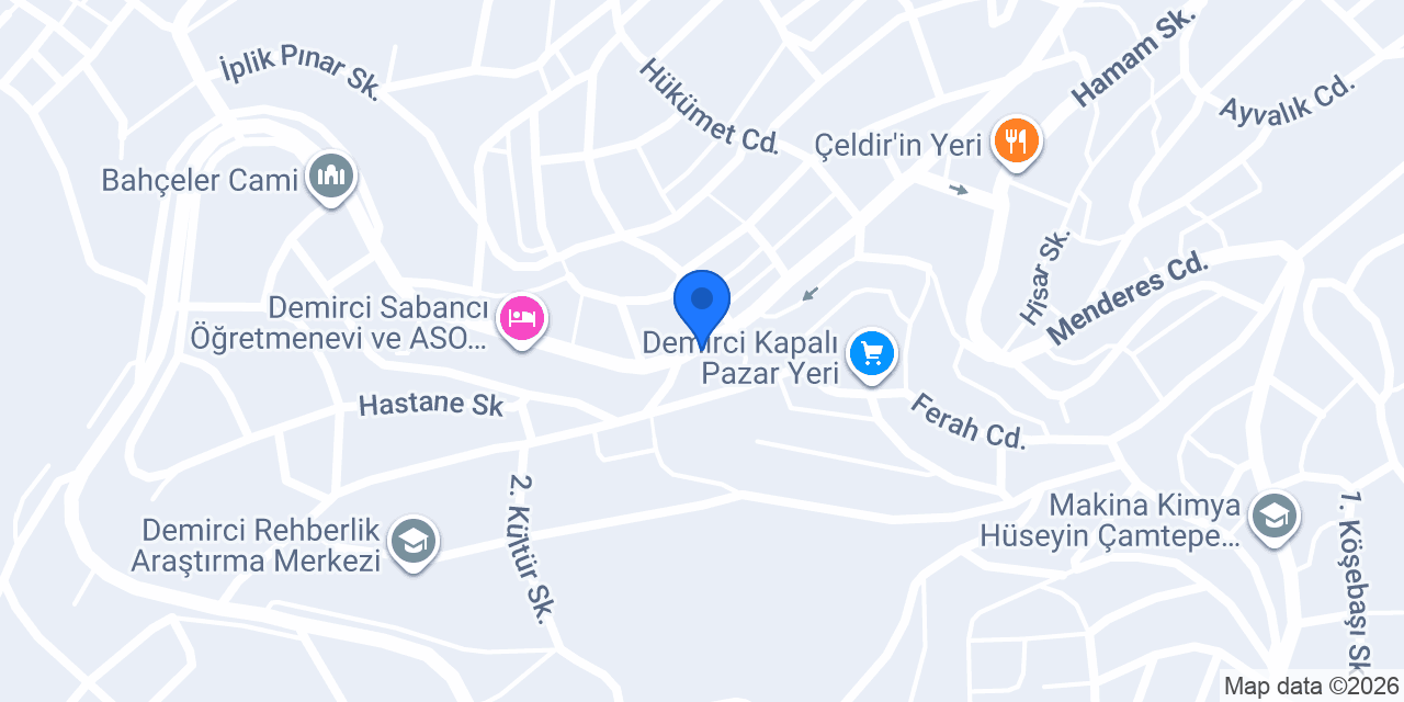 Gül Eczanesi konumu
