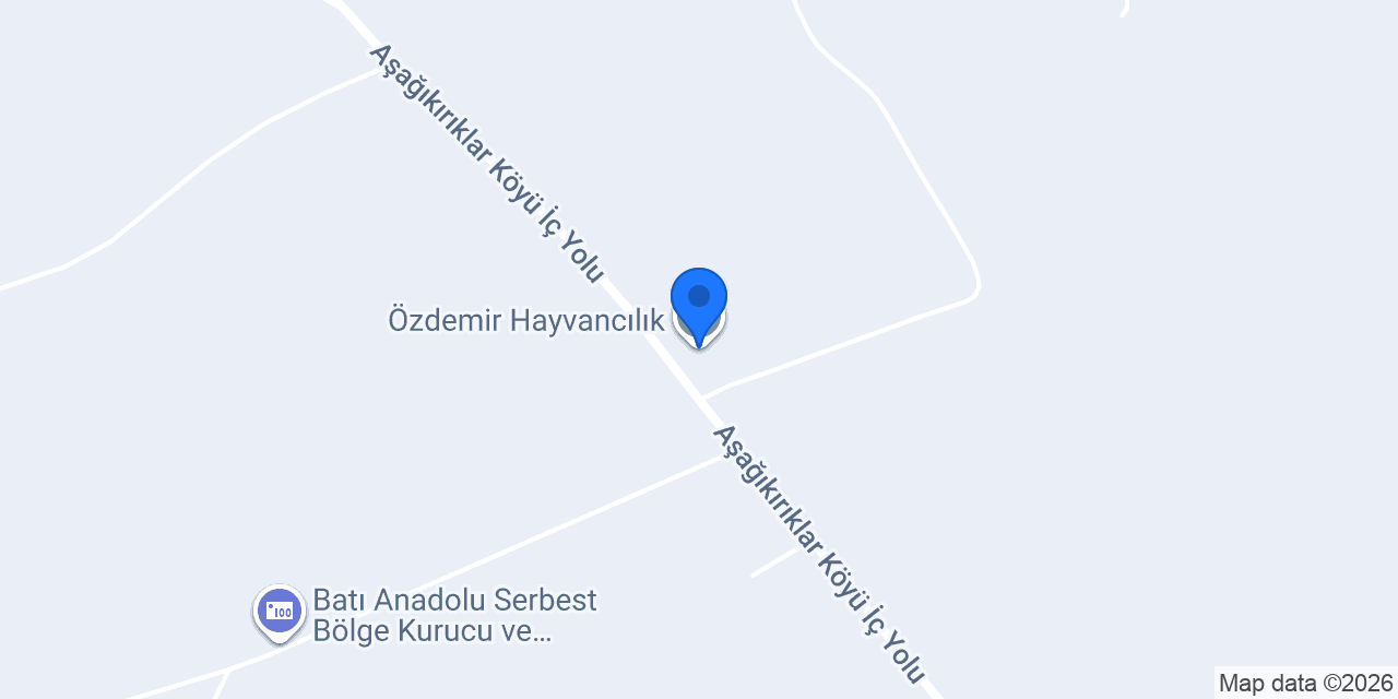 Özdemir Hayvancılık konumu