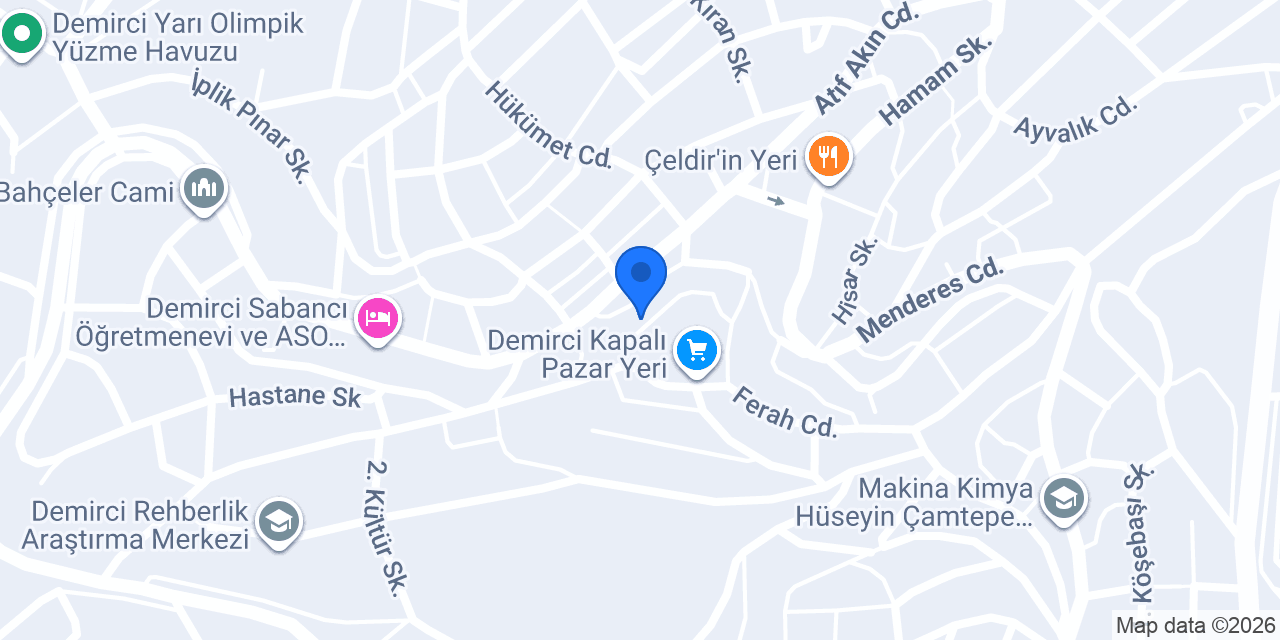 Secdem Halı konumu