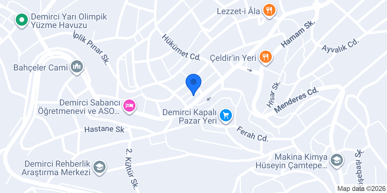 Demirci Meşhur Helvaci İhsan konumu