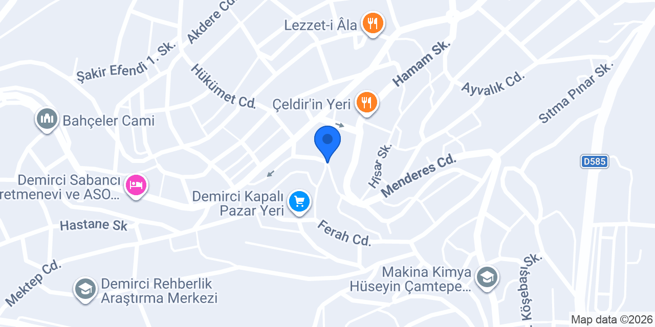 ÖZGÖNÜL Tarım Ticaret konumu