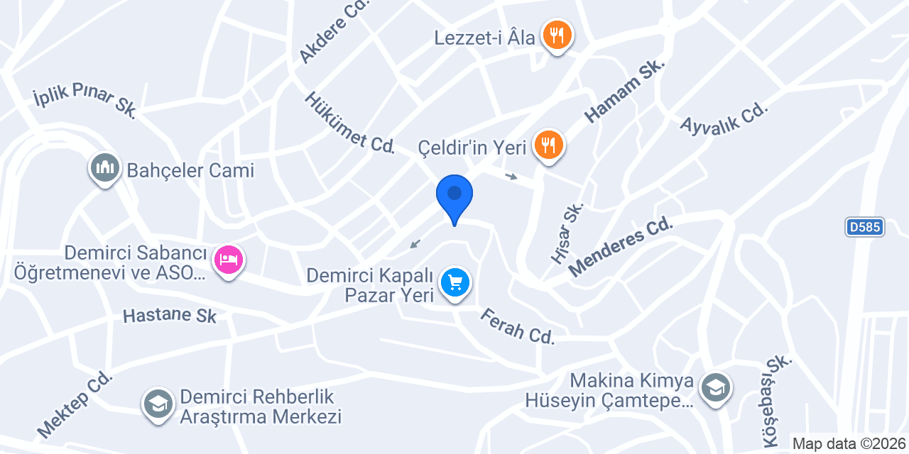 Diş Hekimi Mahmut Öğütcü konumu