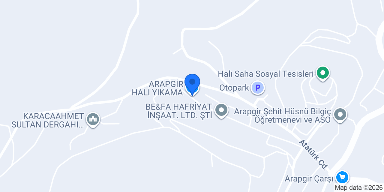 ARAPGİR HALI YIKAMA konumu