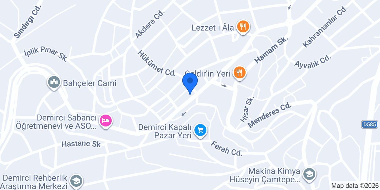 Çamtepe Ltd. Şti. konumu