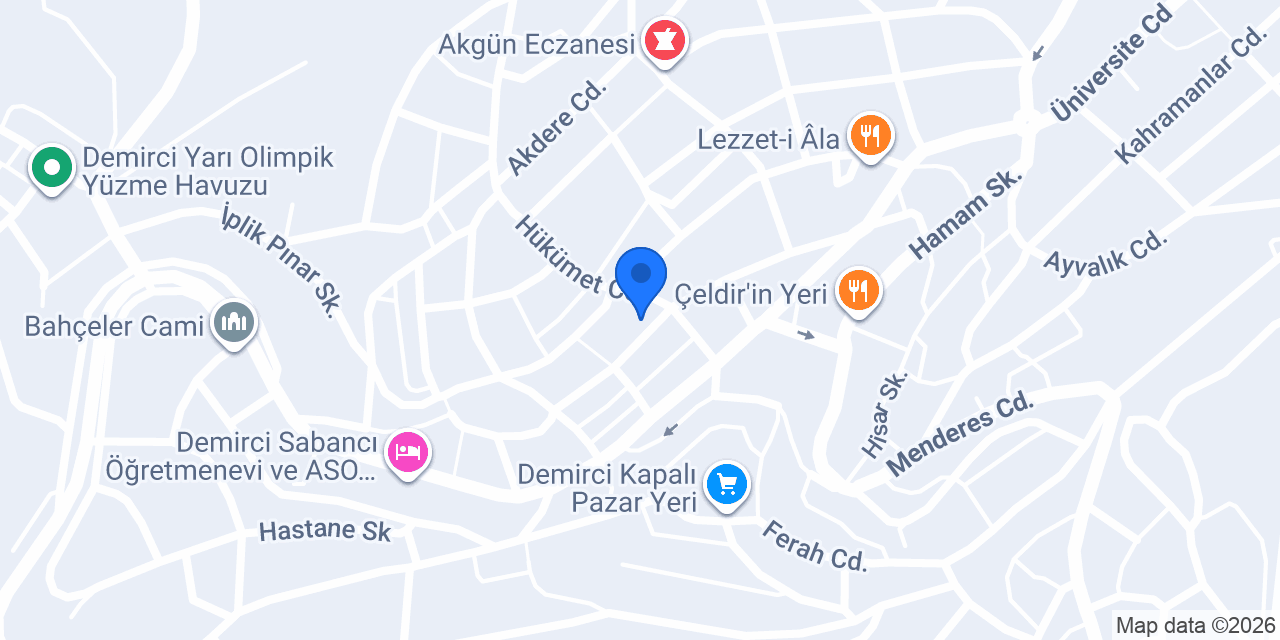 Sungur Otel konumu