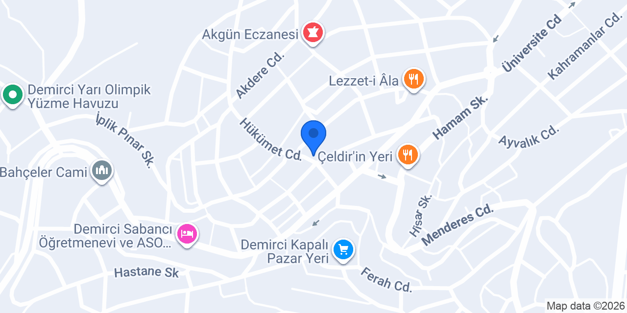 SMMM SÜLEYMAN SÖNMEZ konumu