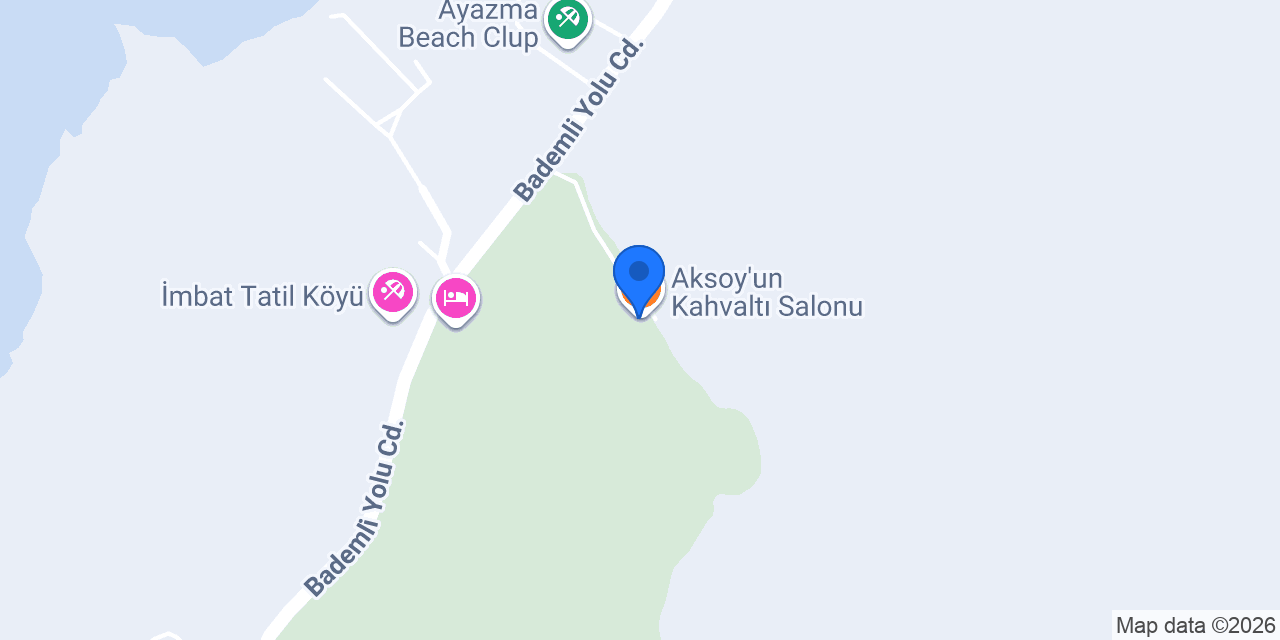 Aksoy'un Kahvaltı Salonu konumu