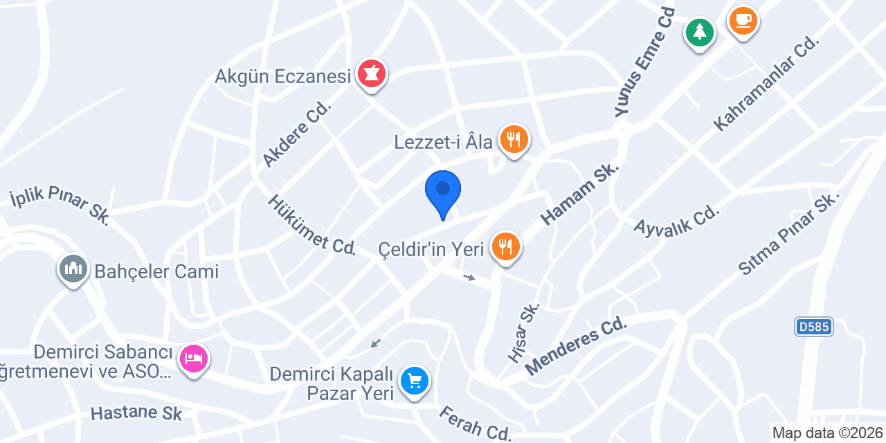 Destina Çiçekçilik konumu