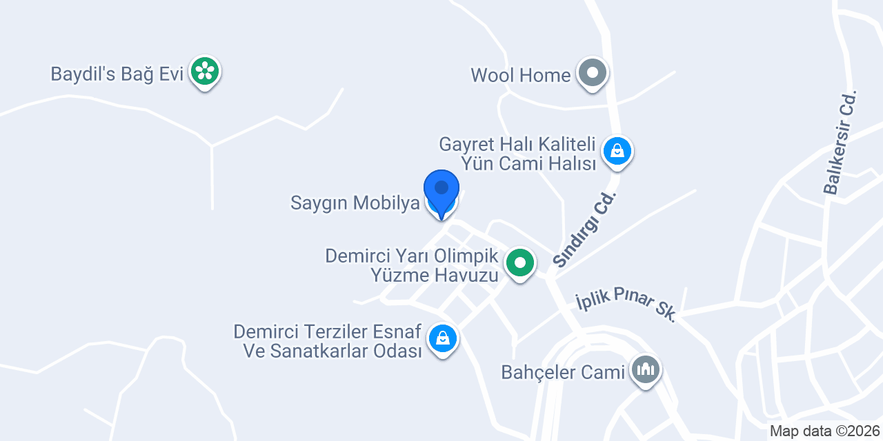 Saygın Mobilya konumu