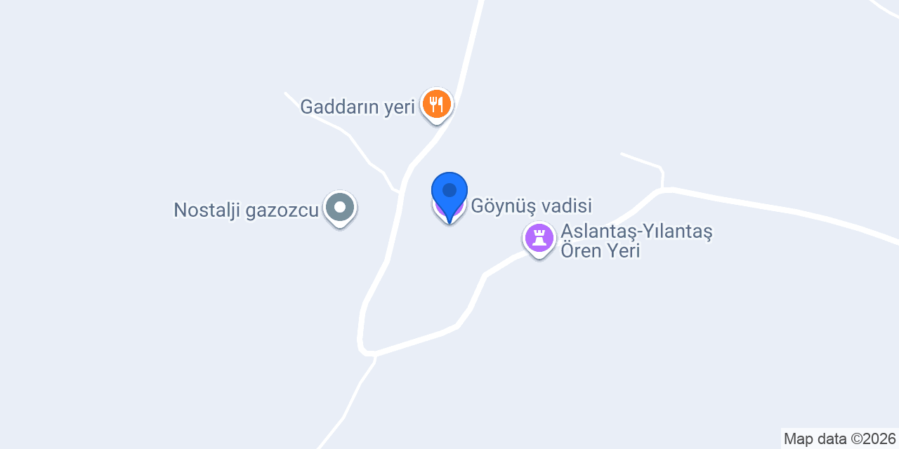 Göynüş vadisi konumu