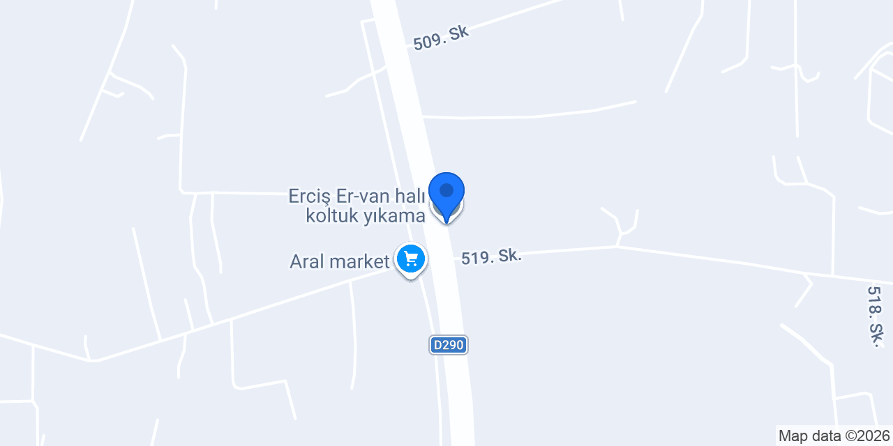 Erciş Er-van halı koltuk yıkama konumu