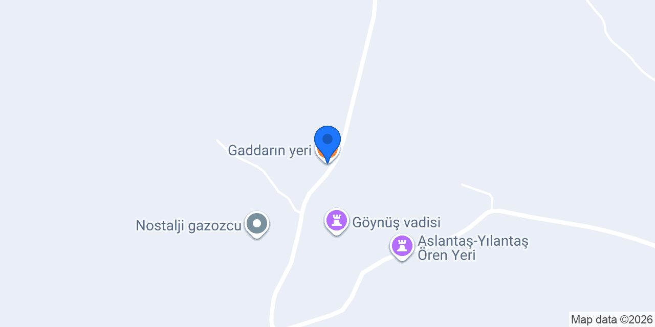 Gaddarın yeri konumu
