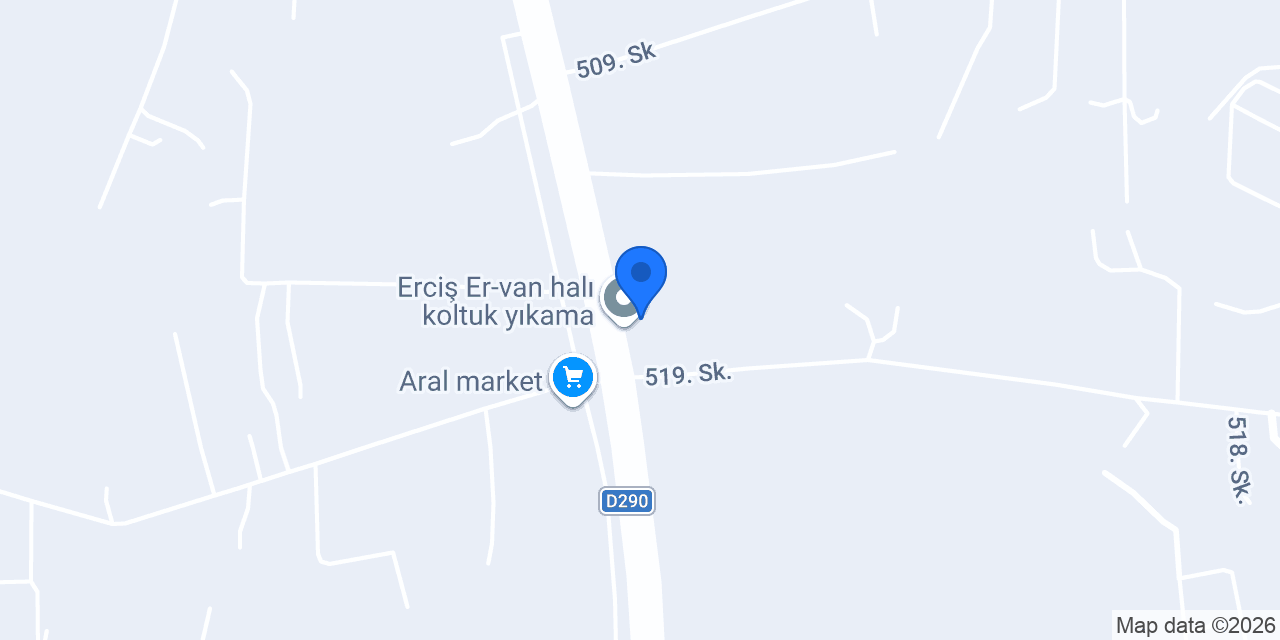 Erciş Görerer Halı Yıkama konumu