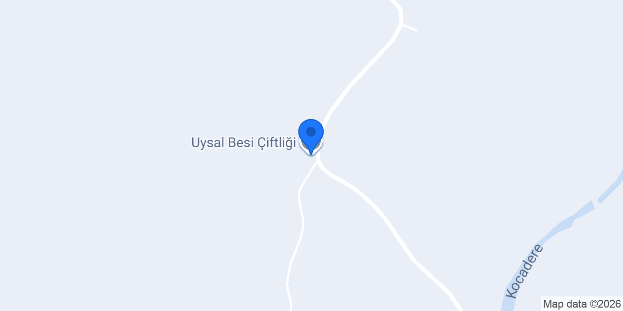 Uysal Besi Çiftliği konumu