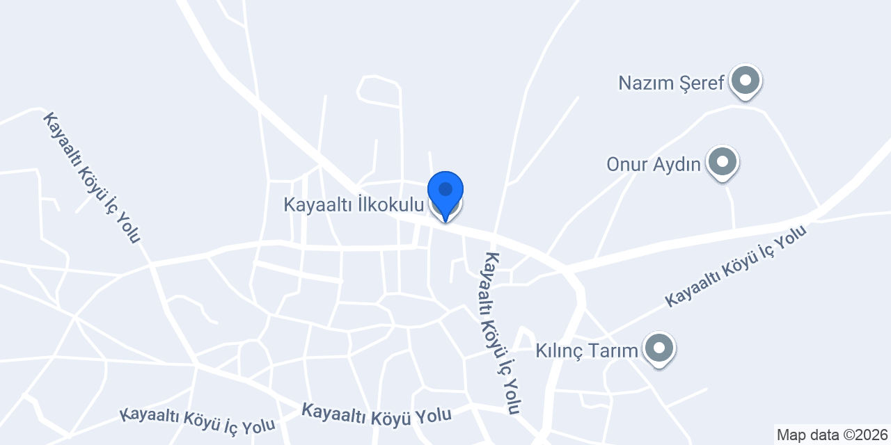 Kayaaltı İlkokulu konumu