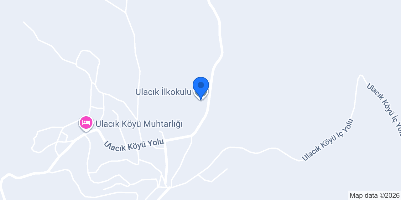 Ulacık İlkokulu konumu