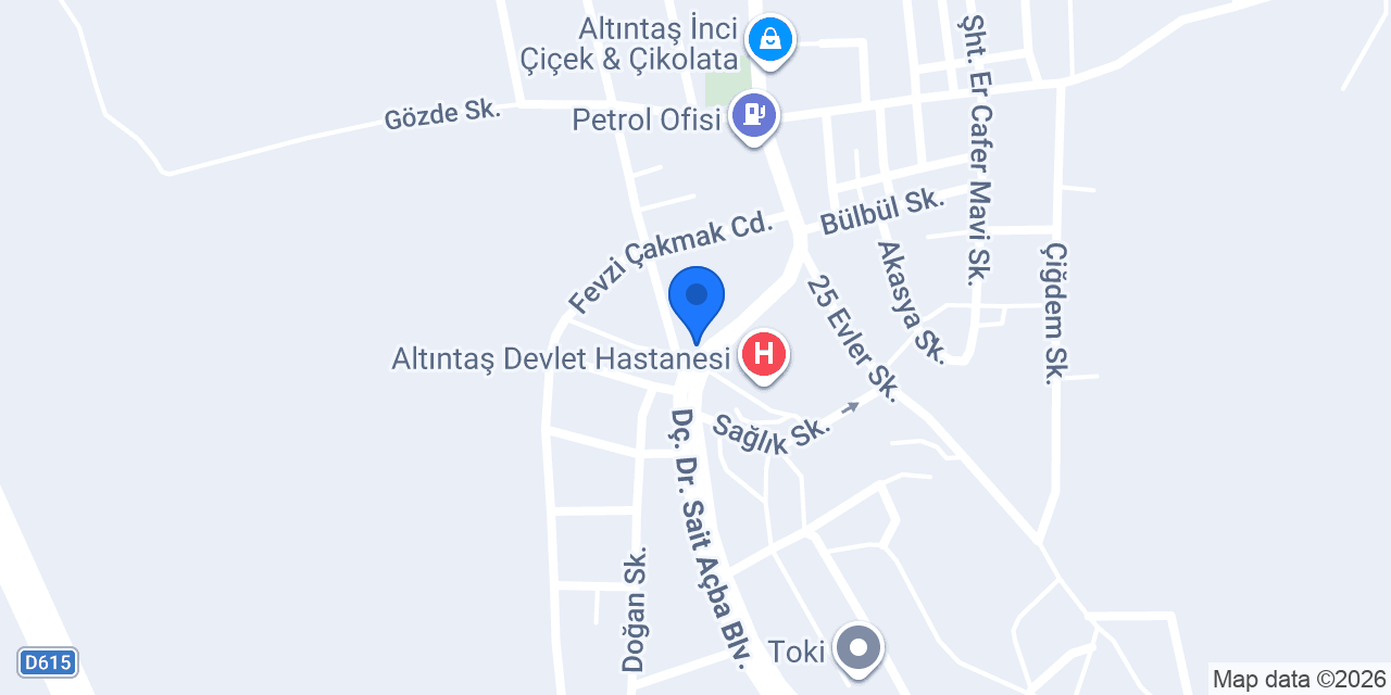 Altınova Eczanesi konumu