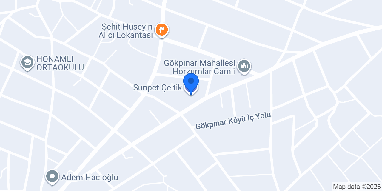 Sunpet Çeltik konumu