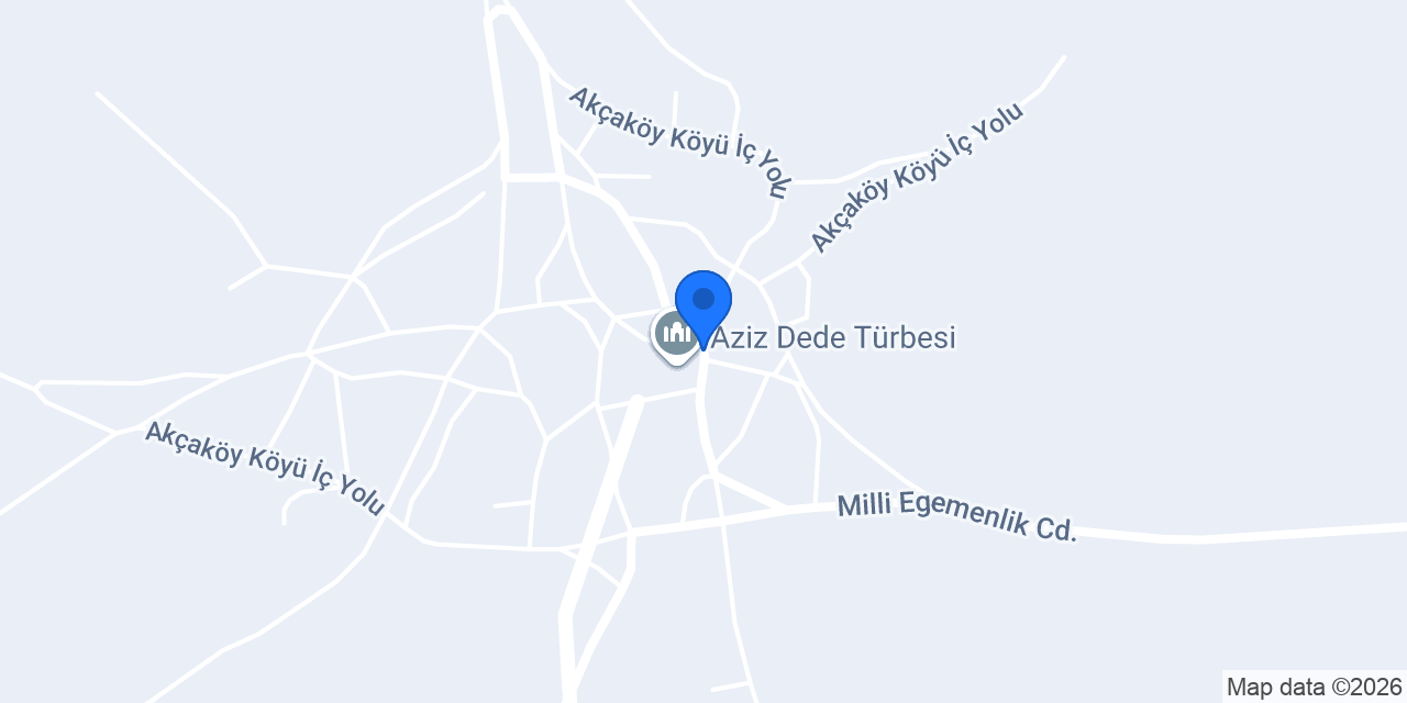 Akçaköy İlköğretim Okulu konumu