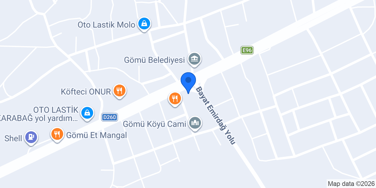 Gömü eczanesi konumu
