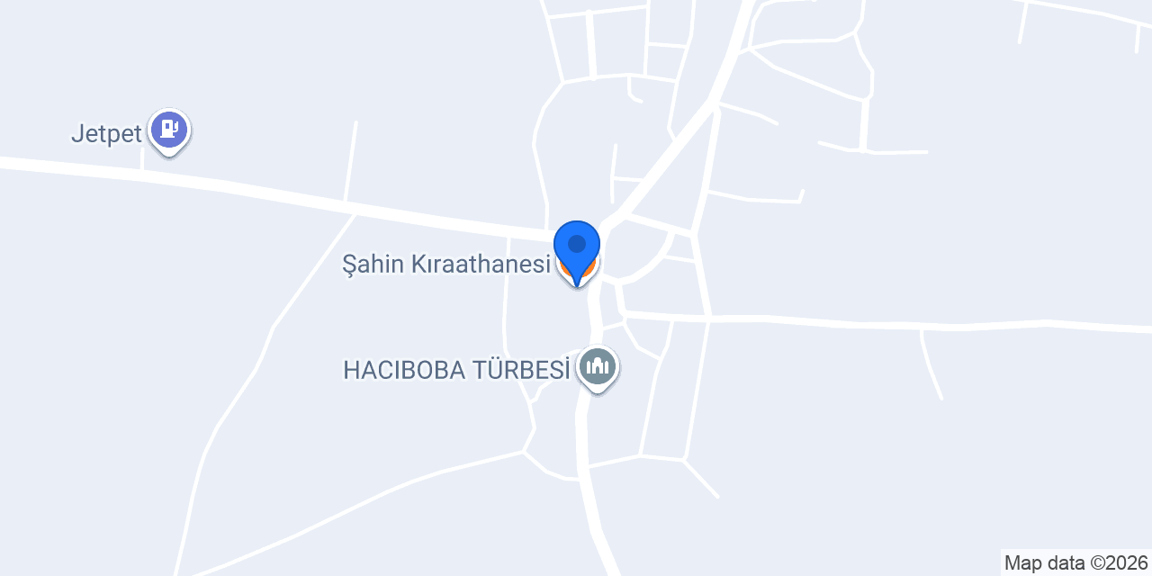 Şahin Kıraathanesi konumu