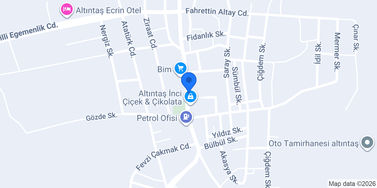 Altıntaş Taksi konumu
