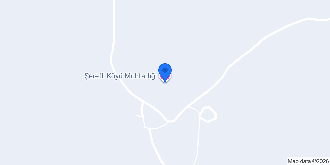 Şerefli Köyü Muhtarlığı konumu
