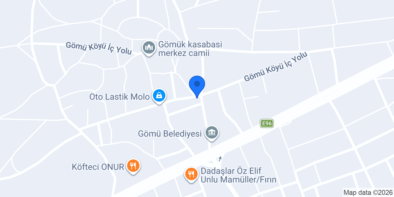 Gömü Aile Sağlığı Merkezi konumu