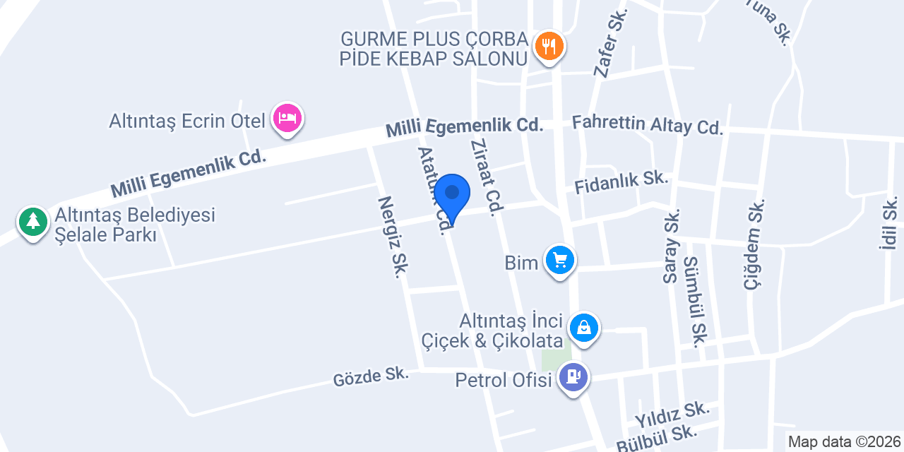 İstiklal İlkokulu konumu