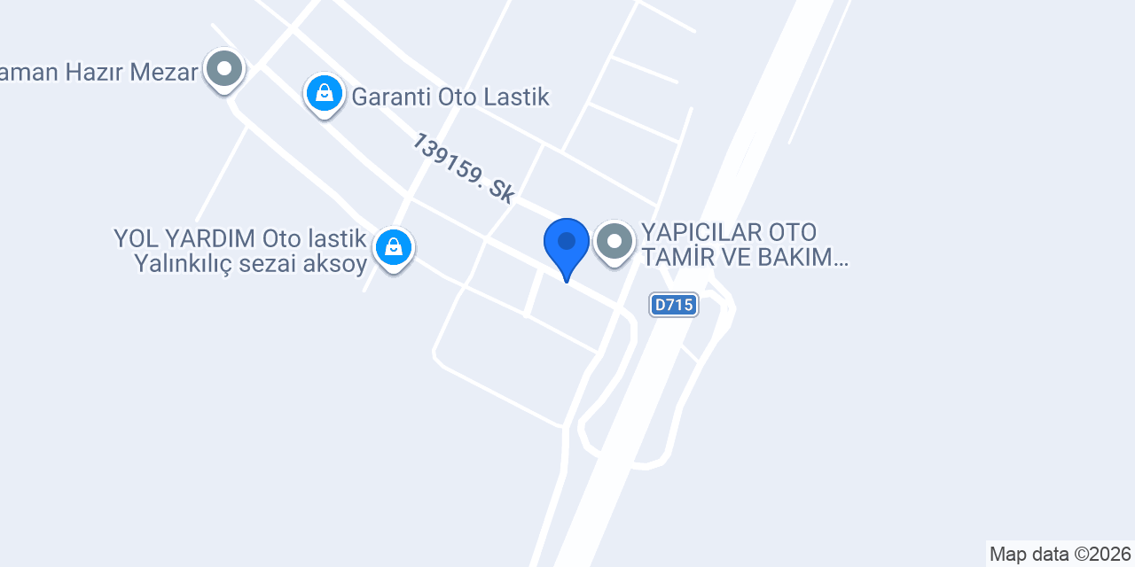 BACANAK TUNING konumu