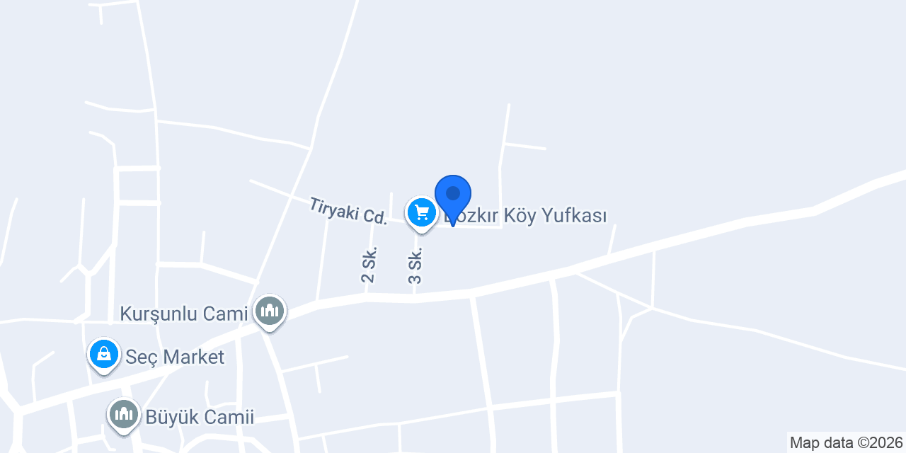 Tiryaki Köy Yufkası konumu