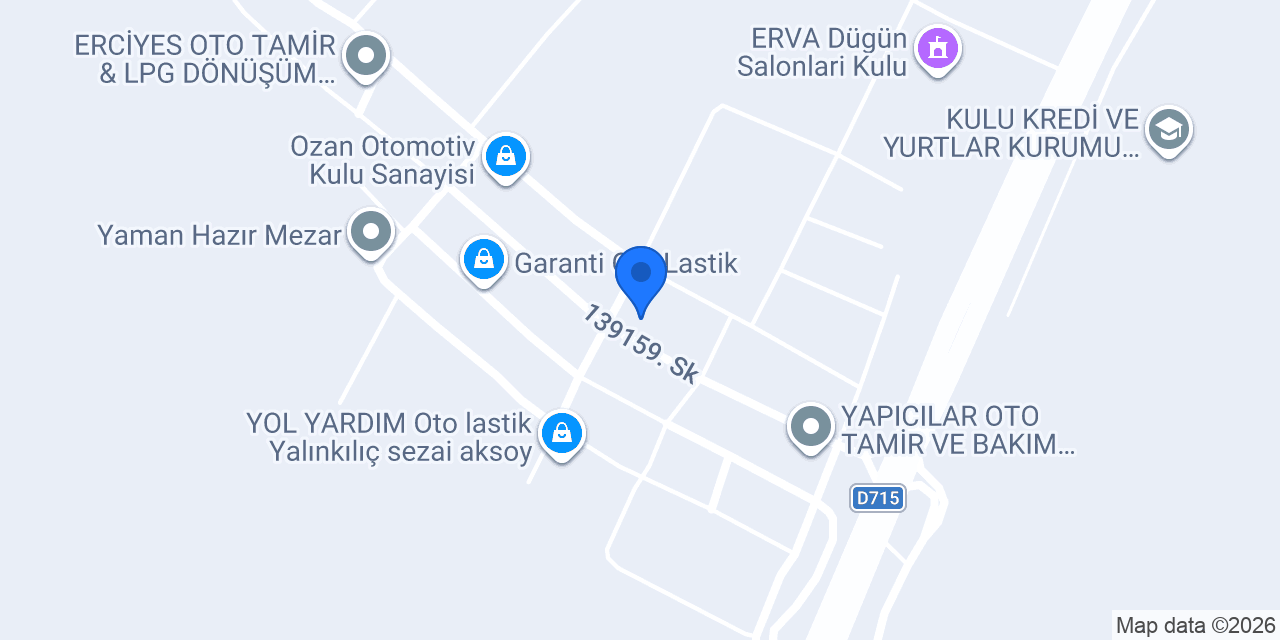 Akkaşoğlu otomotiv traktör servisi konumu