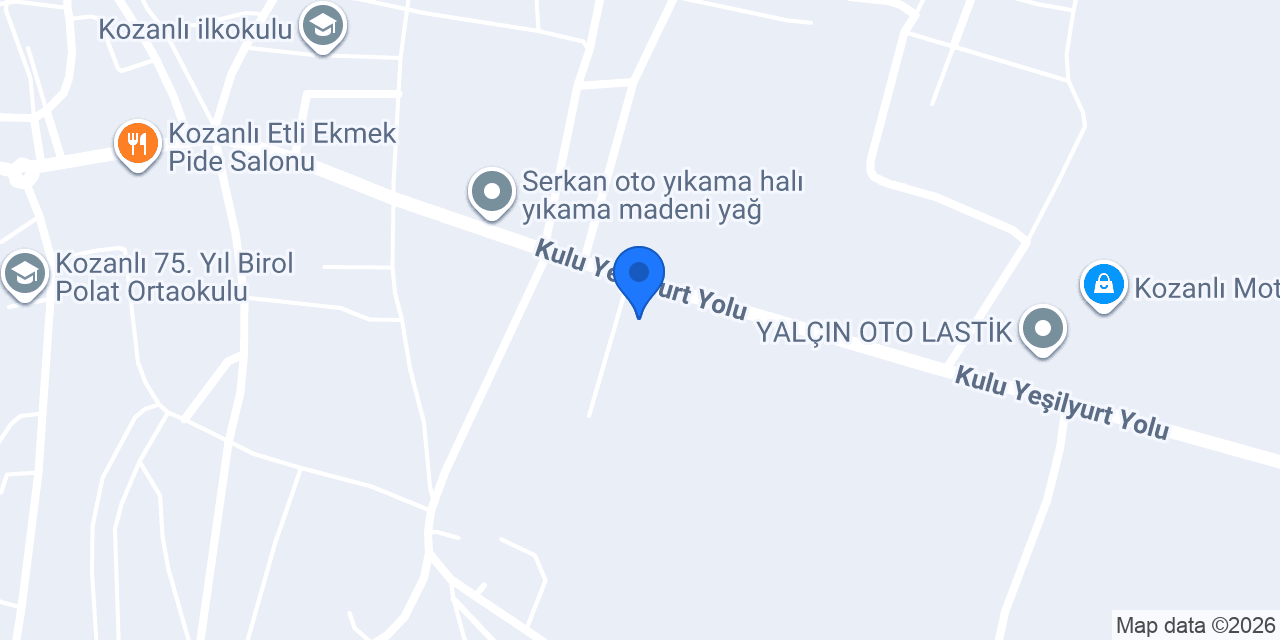 Kozanlı Lisesi konumu