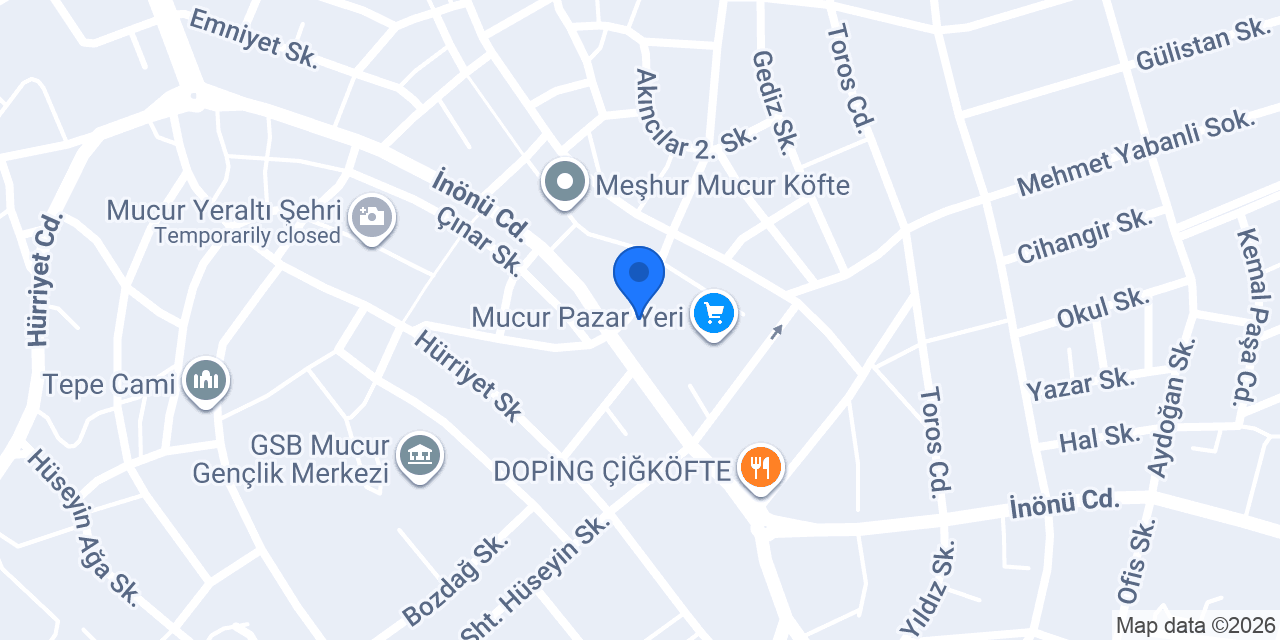 Uysal Elektrik konumu