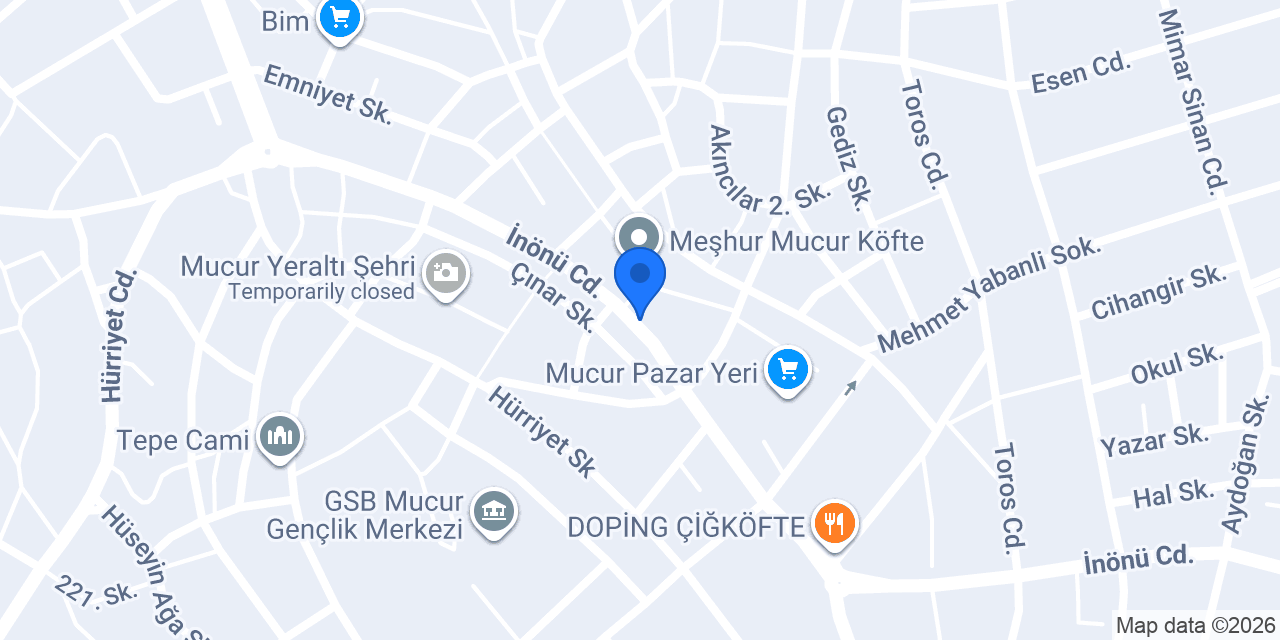 KIRINTI ÇEREZ konumu
