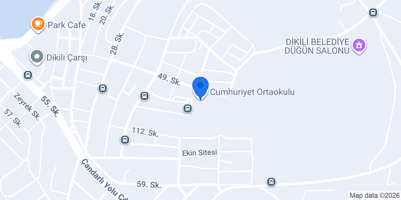 Cumhuriyet Ortaokulu konumu