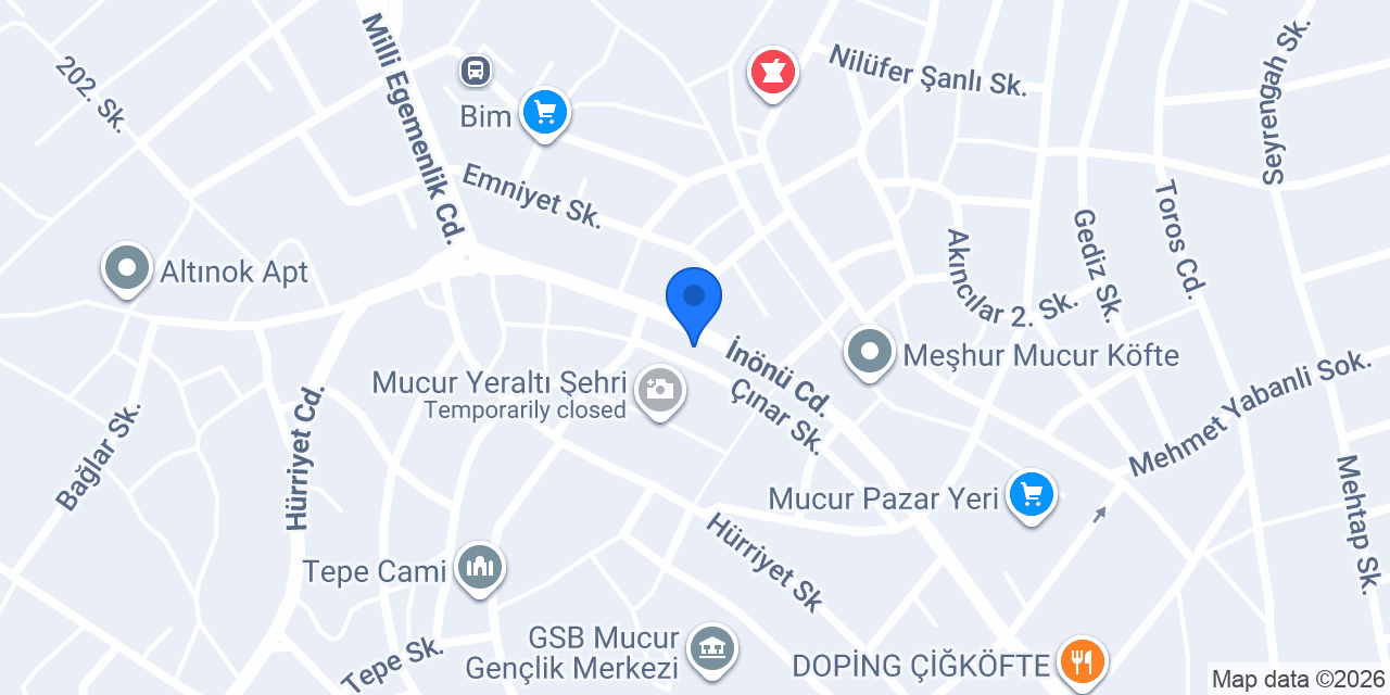 Otel Yabanlı konumu