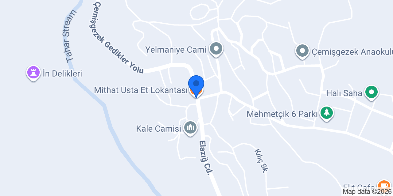 Mithat Usta Et Lokantası konumu