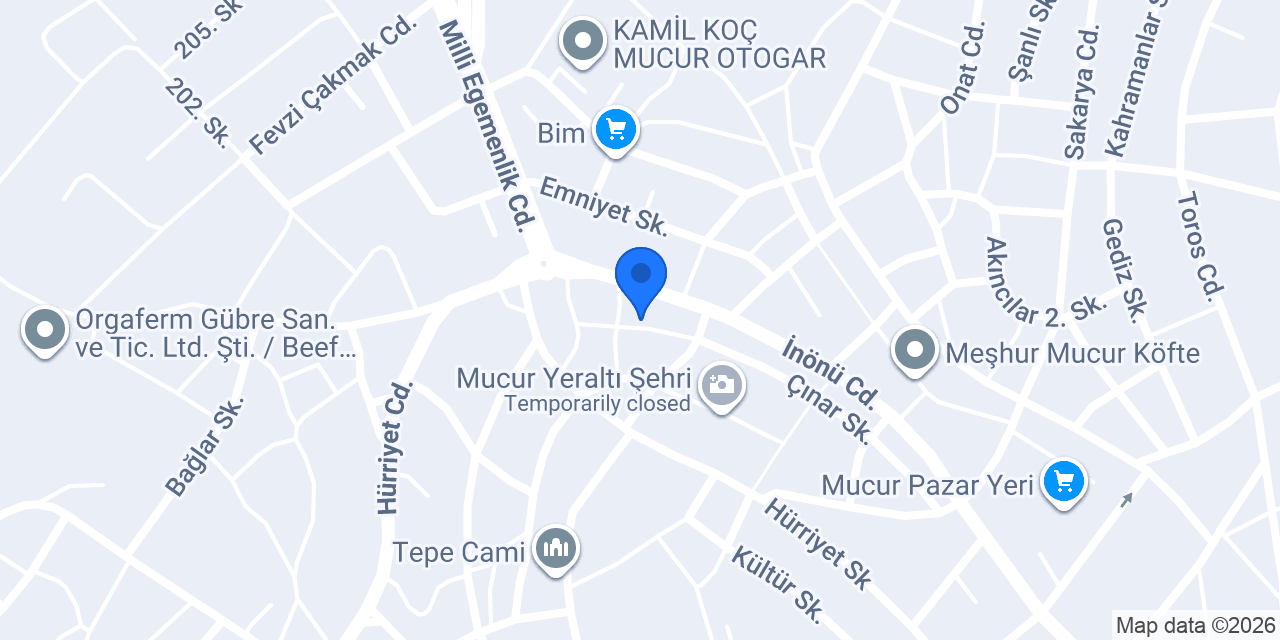 Yildirim Hukuk Burosu konumu